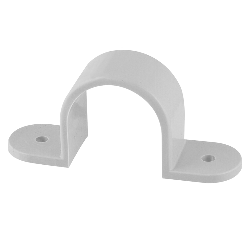Deta Conduit Fittings PVC Mounting Saddle 32mm 2pk Grey Bunnings