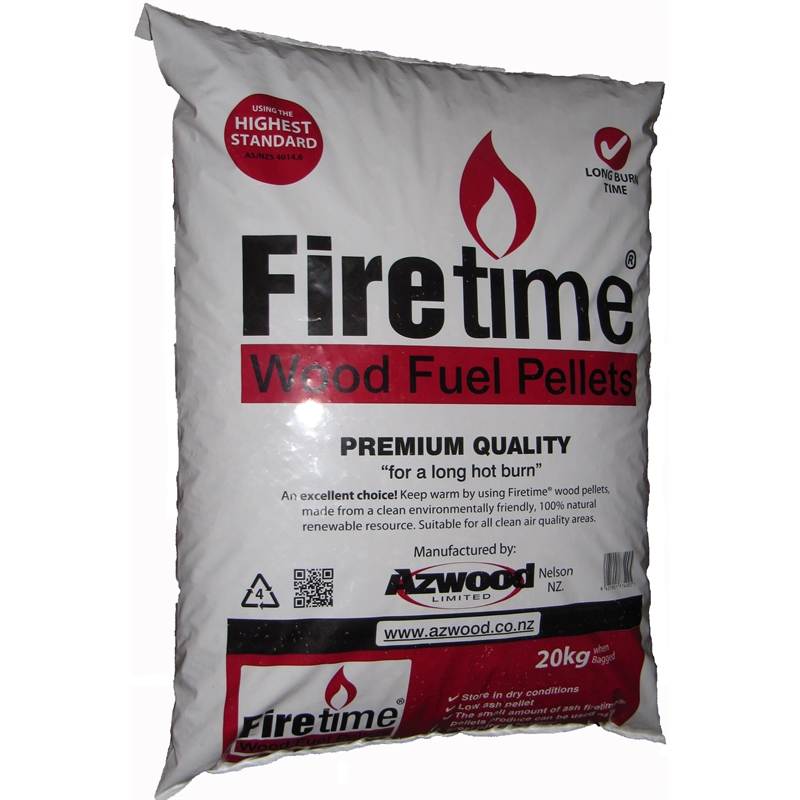 Firetime Wood Pellet Fuel 20kg | Bunnings Warehouse
