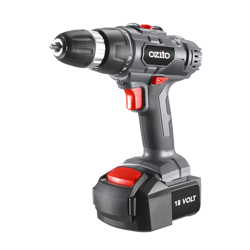 Ozito Cordless Hammer Drill 18V NiCD With 2 Batteries CDR018 SKU