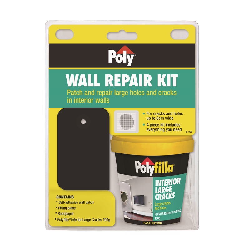 Poly Wall Repair Kit 4pc | Bunnings Warehouse