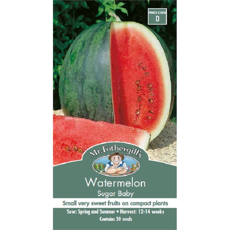 Mr Fothergill�s Watermelon Sugar Baby Seeds Bunnings
