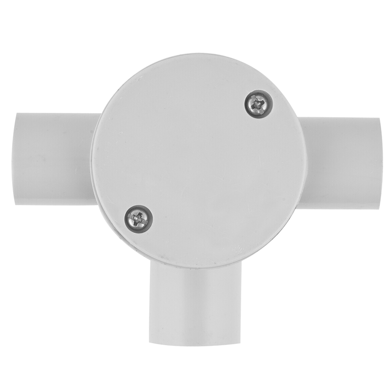Deta Conduit Fittings 3way Junction Box 25mm Grey Bunnings Warehouse