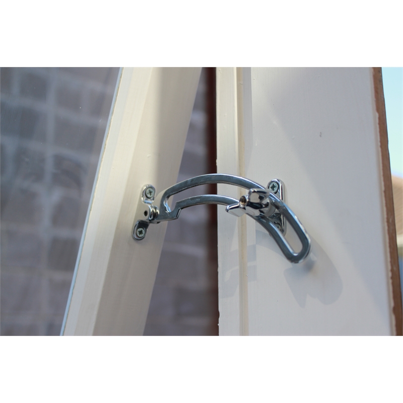 Jaeco Quadrant Window Stay Chrome Bunnings Warehouse