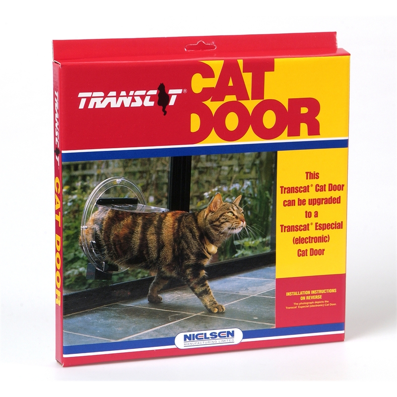 Transcat Cat  Door  Clear  180x170mm Flap Bunnings Warehouse