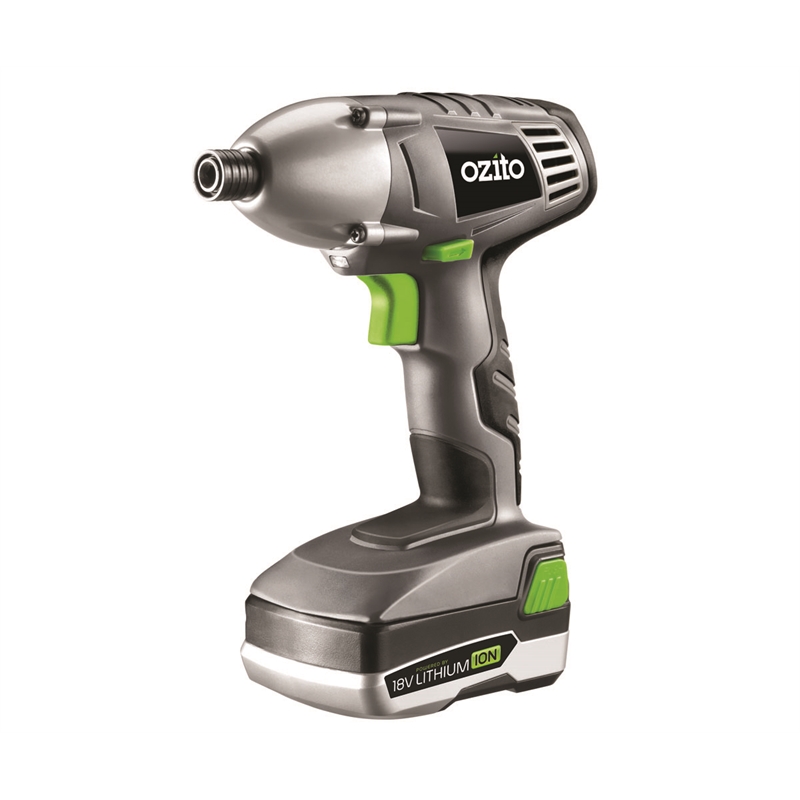 Ozito Cordless Impact Driver Lithium Ion 18V SKU 06290259 Bunnings