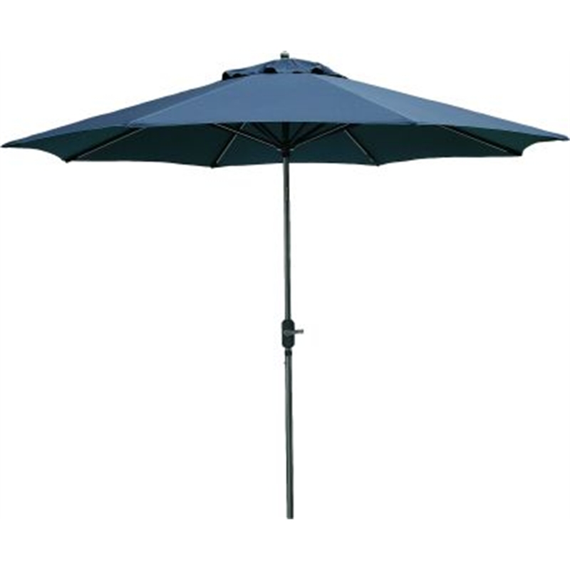 Mimosa 3m Aluminium Market Umbrella Navy Bunnings Warehouse