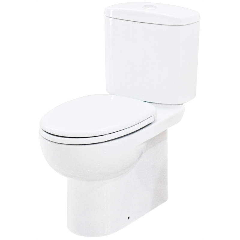Estilo Dual FlushToilet Suite P Trap 3/6L White Bunnings Warehouse