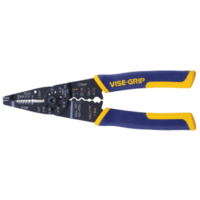 Irwin Multi Tool Stripper / Cutter / Crimper 215mm Bunnings Warehouse