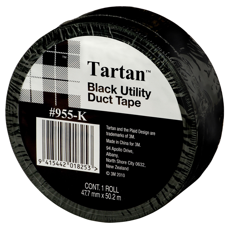3M™Tartan™ Duct Tape 47mmx50.2m Black Bunnings Warehouse