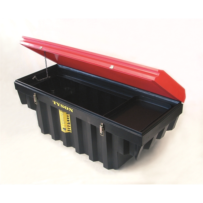 Tyson Ute Toolbox Plastic 1450mm Black  Bunnings Warehouse