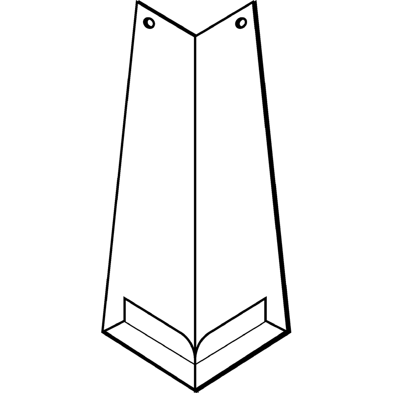 Linea Exterior Corner Soaker 90' 180mm Aluminium Bunnings Warehouse