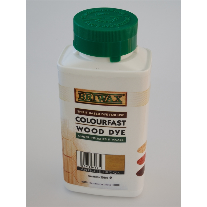 Briwax Spirit Based Timber Dye 250ml Antique Brown Bunnings Warehouse