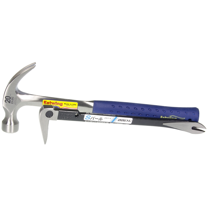 Estwing 20oz Claw Hammer with Nail Puller Bunnings Warehouse