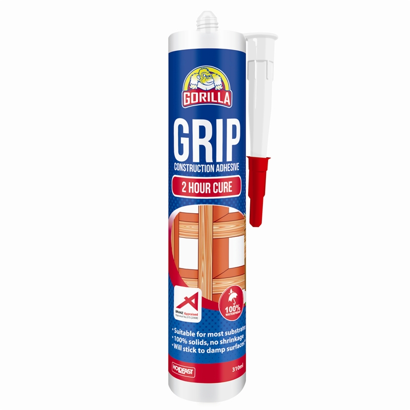 Gorilla Grip 310ml 2 Hour Cure Construction Adhesive Bunnings Warehouse