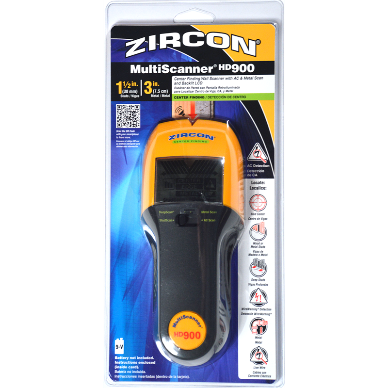 Zircon LED HD900 Edge Finding Stud Sensor Bunnings Warehouse