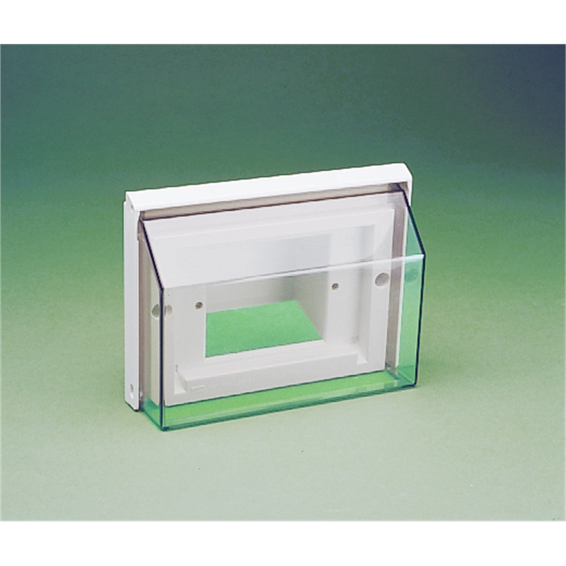 HPM Weatherproof IP23 Flush Mounted Enclosure White Bunnings Warehouse