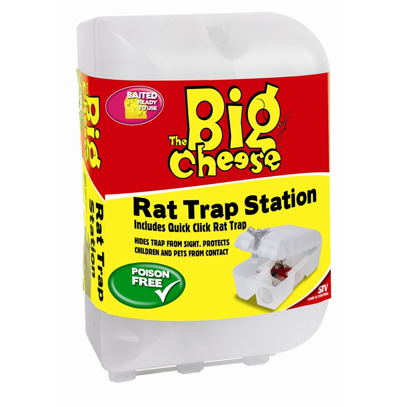 Big Cheese Rat Trap Station Poison Free  Bunnings Warehouse