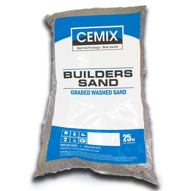 Cemix Builders Sand 25kg | Bunnings Warehouse