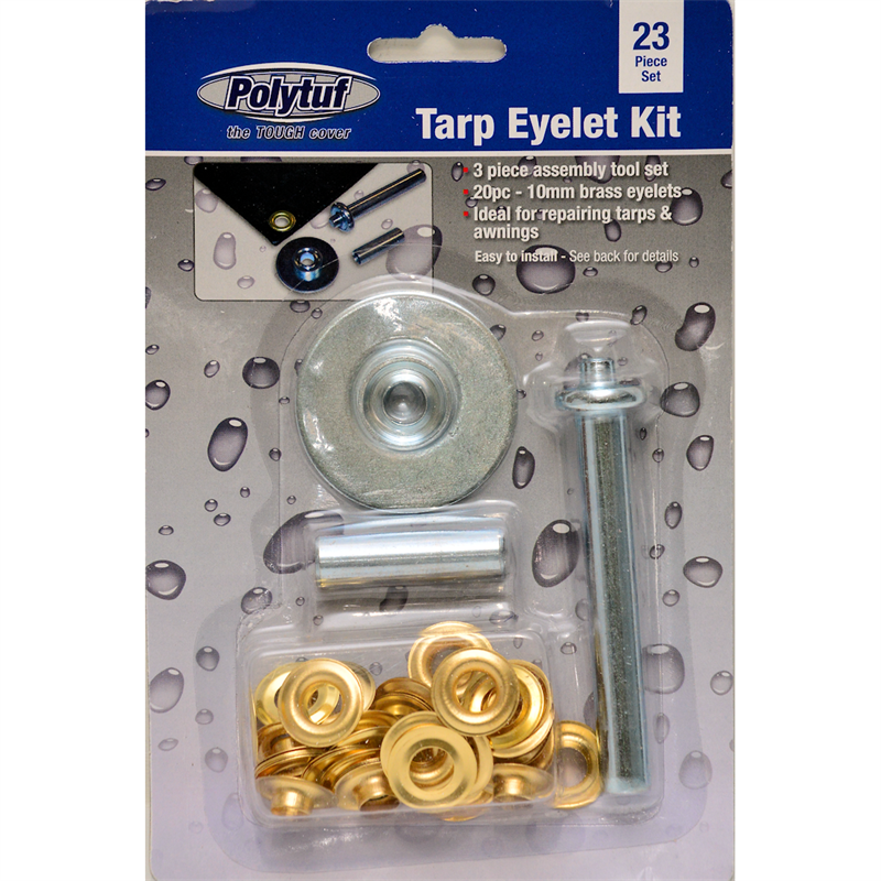 Polytuf Tarp Eyelet Kit Set Bunnings Warehouse