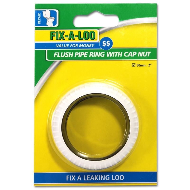 FixALoo Flush Pipe Ring with Cap Nut Bunnings Warehouse