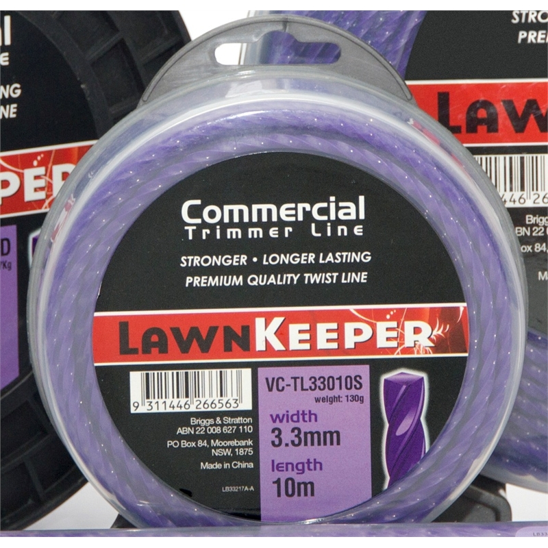 LawnKeeper Commercial Trimmer Line 3.3mm x 10m Bunnings Warehouse
