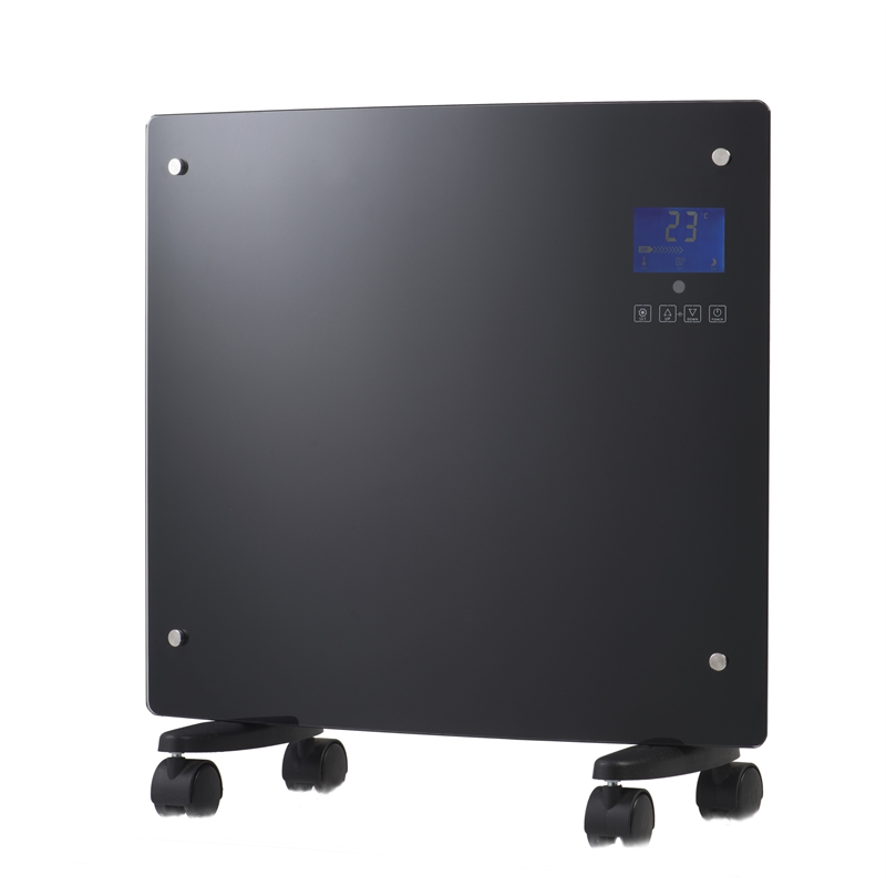 Arlec Glass Panel Heater 1000w Black SKU 04441643 Bunnings Warehouse