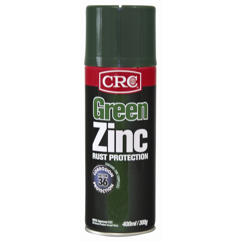 CRC Green Zinc Rust Protection 400ml SKU 00127344 Bunnings Warehouse