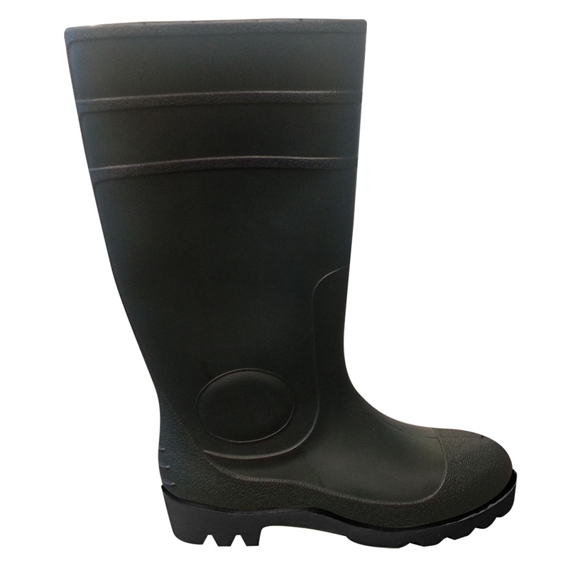 Troopers Mens PVC Gumboots Size 8 Black Bunnings Warehouse