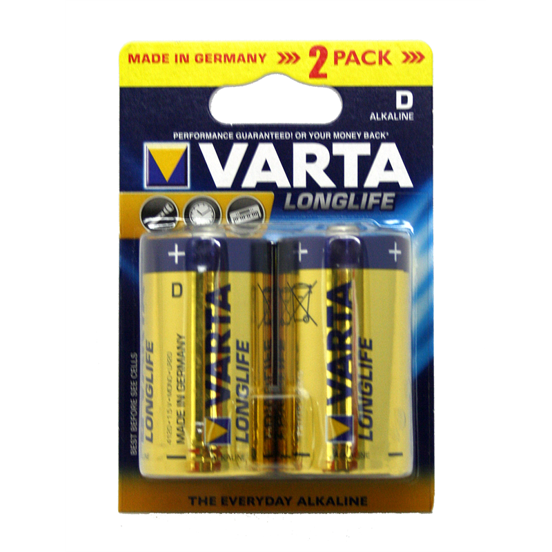 Varta C Alkaline Batteries 2pk Bunnings Warehouse