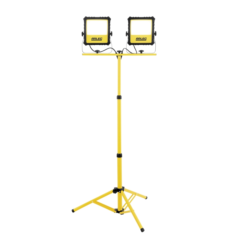 Arlec 90W 7000lm LED Work Light with Tripod  Bunnings 