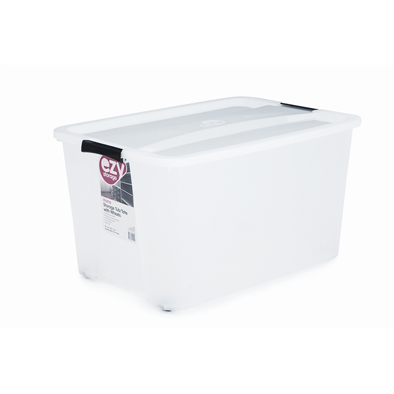 Ezy Storage Rolling Bin 52L 30524 SKU 00222184 Bunnings Warehouse
