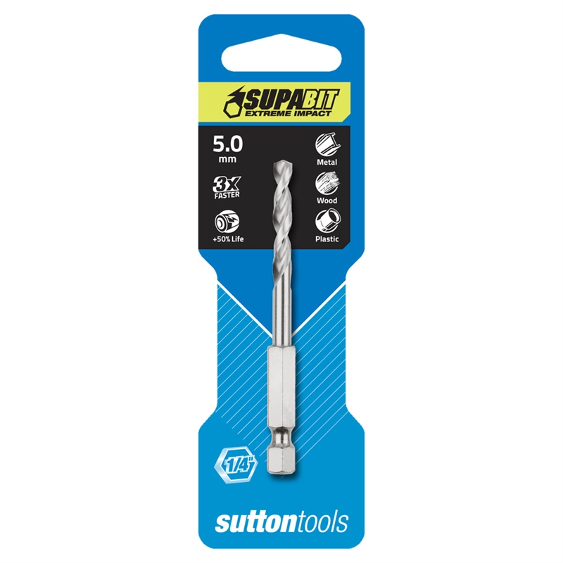 5mm Drill Bit >> Sutton Tools 5mm Supabit Impact Drill Bit 5mm Drill Bit >> Sutton Tools 5mm Supabit Impact Drill Bit