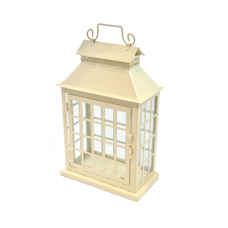 Waxworks Cottage Lantern 28cm Antique Cream Bunnings Warehouse