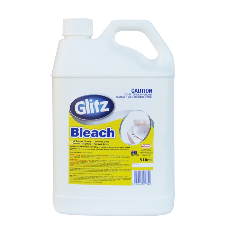 Glitz Premium Bleach Cleaner 5L Bunnings Warehouse