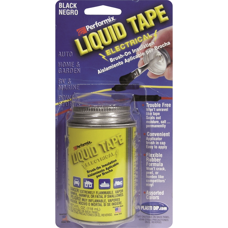 Performix Liquid Tape 118ml Black | Bunnings Warehouse