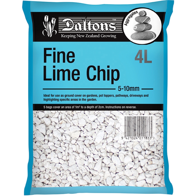 Daltons Fine Lime Chip 510mm 4L Bunnings Warehouse
