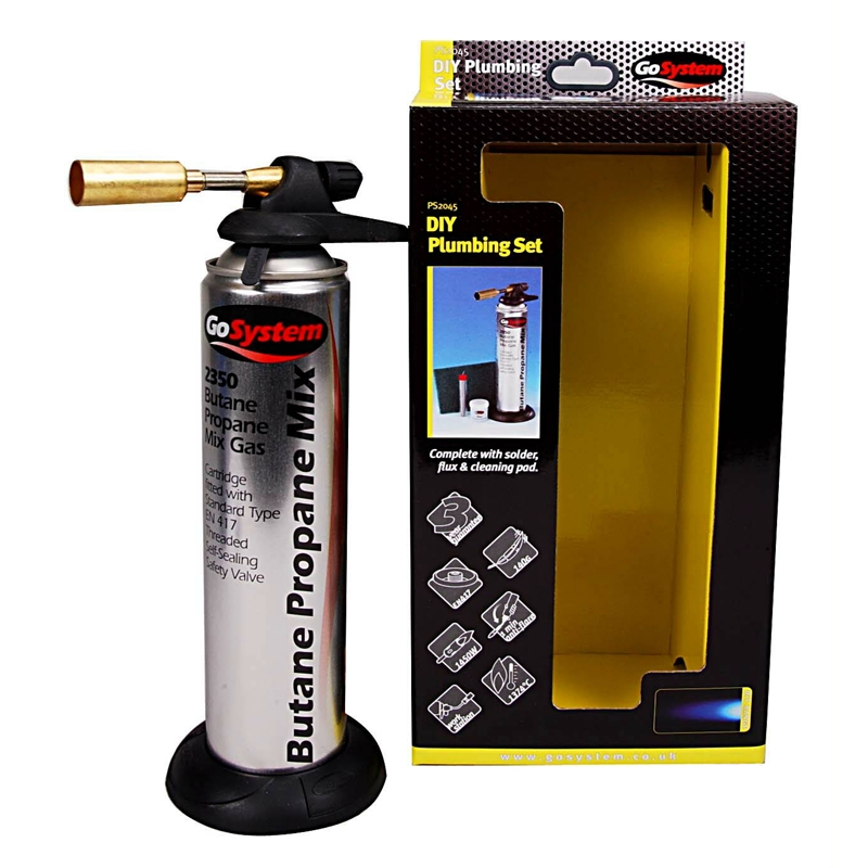 Go System Plumbers Gas Torch Set SKU 00769969 | Bunnings Warehouse