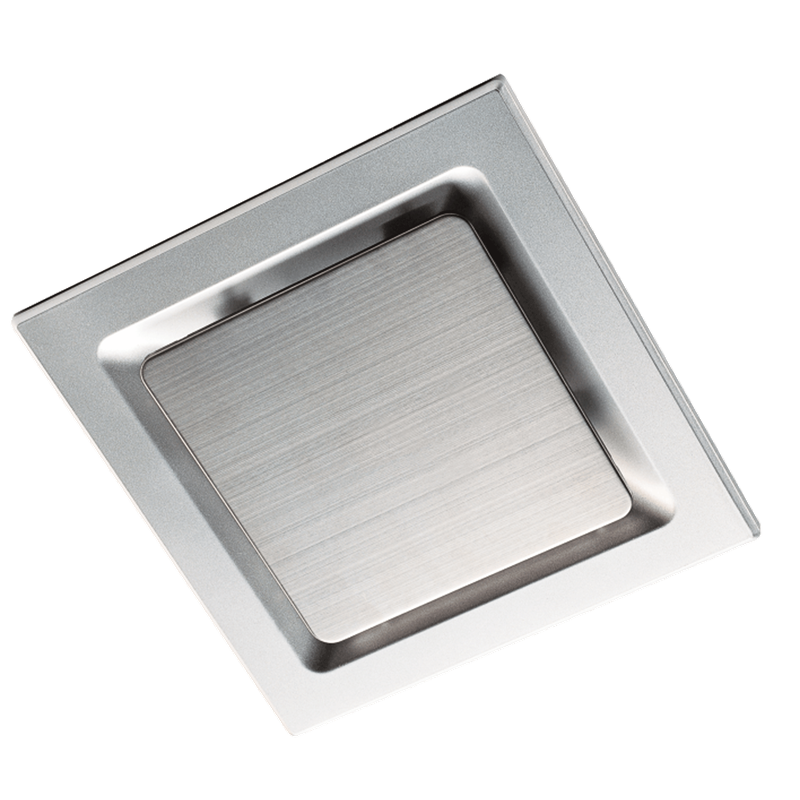 Comfort Maker Square Exhaust Fan 200mm Silver Bunnings Warehouse