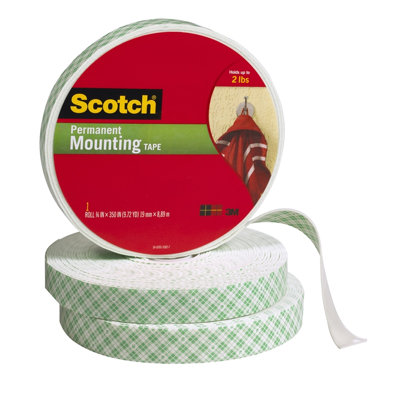 Scotch™ Permanent Mounting Tape 19mmx 8.8m Heavy Duty Bunnings Warehouse