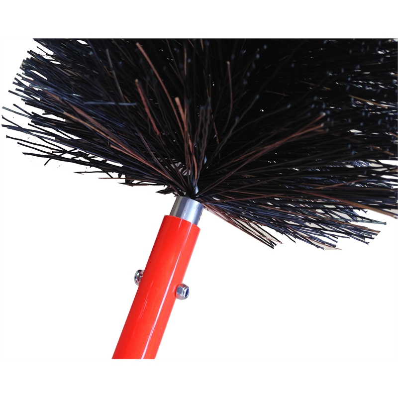 Raven Flue Brush Set 150mm Diameter Orange Bunnings Warehouse