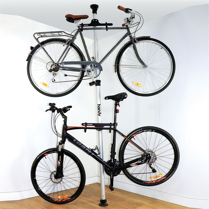 Handy Storage Floor To Ceiling Bike Stand | Bunnings Warehouse