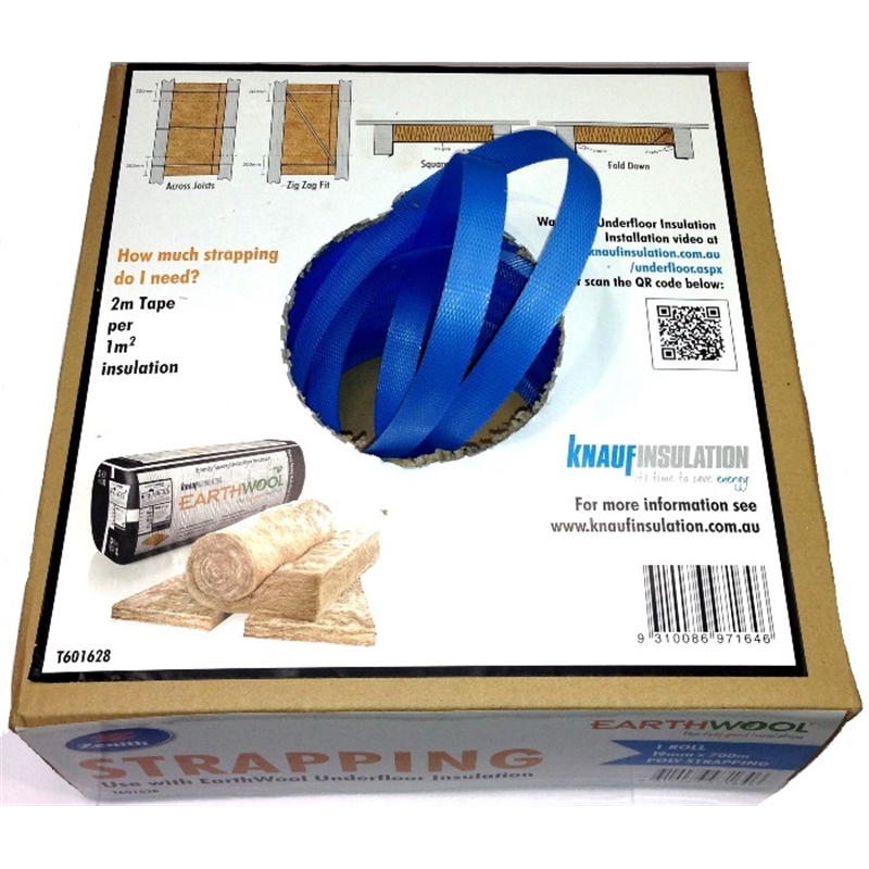 Zenith Insulation Strap 19mm x 700m SKU 00239566 Bunnings Warehouse