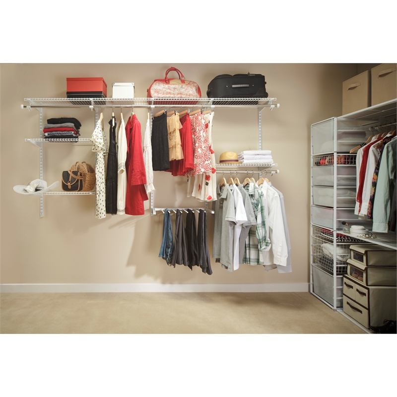 Clever Closet Wardrobe Strip 1206.5mm White Bunnings Warehouse
