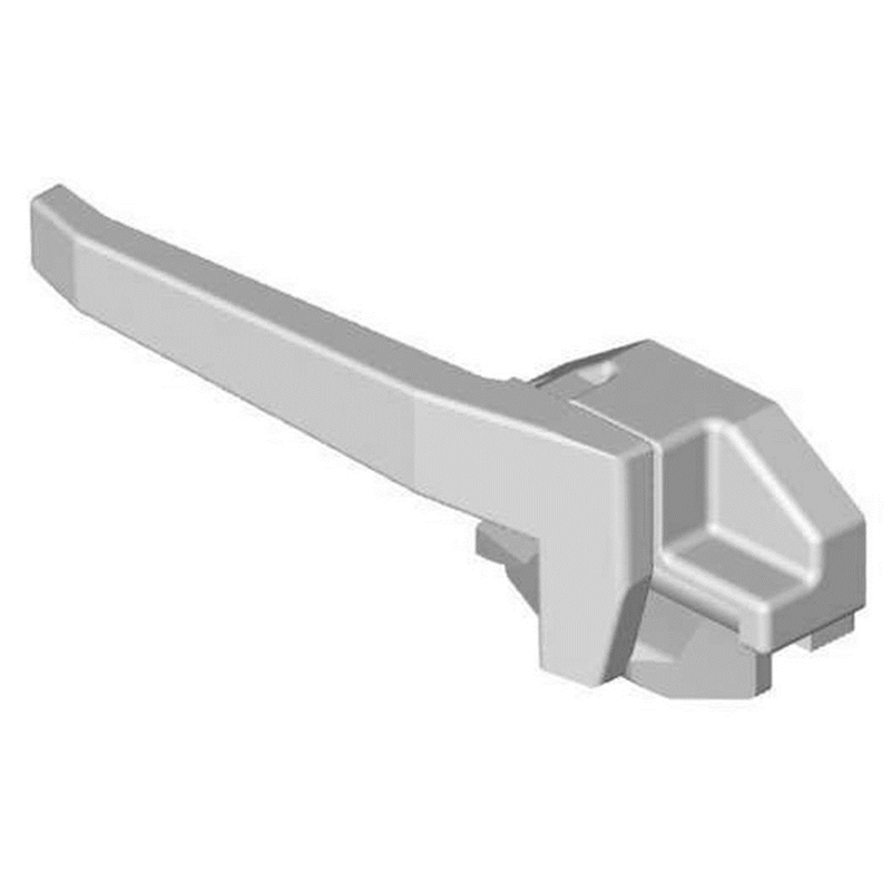 Yale Wedgeless Window Handle Sub Fix Left Hand Low Profile Black