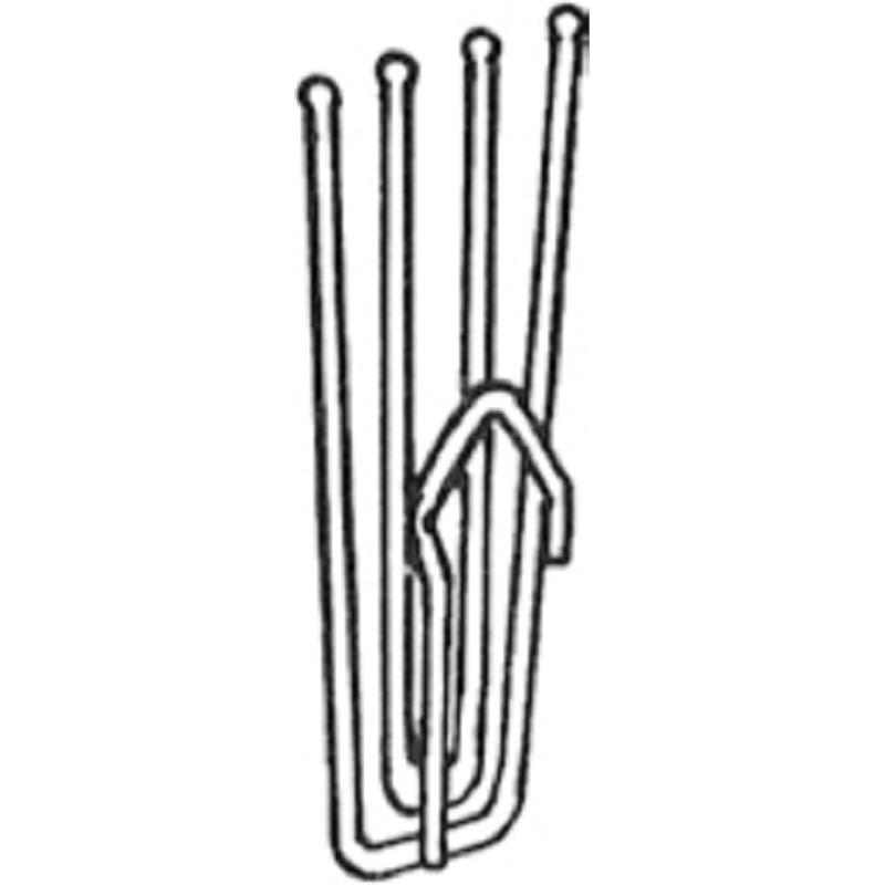 Windoware Curtain Accessory Hook 4 Prong 25mm Head 1163 10pk