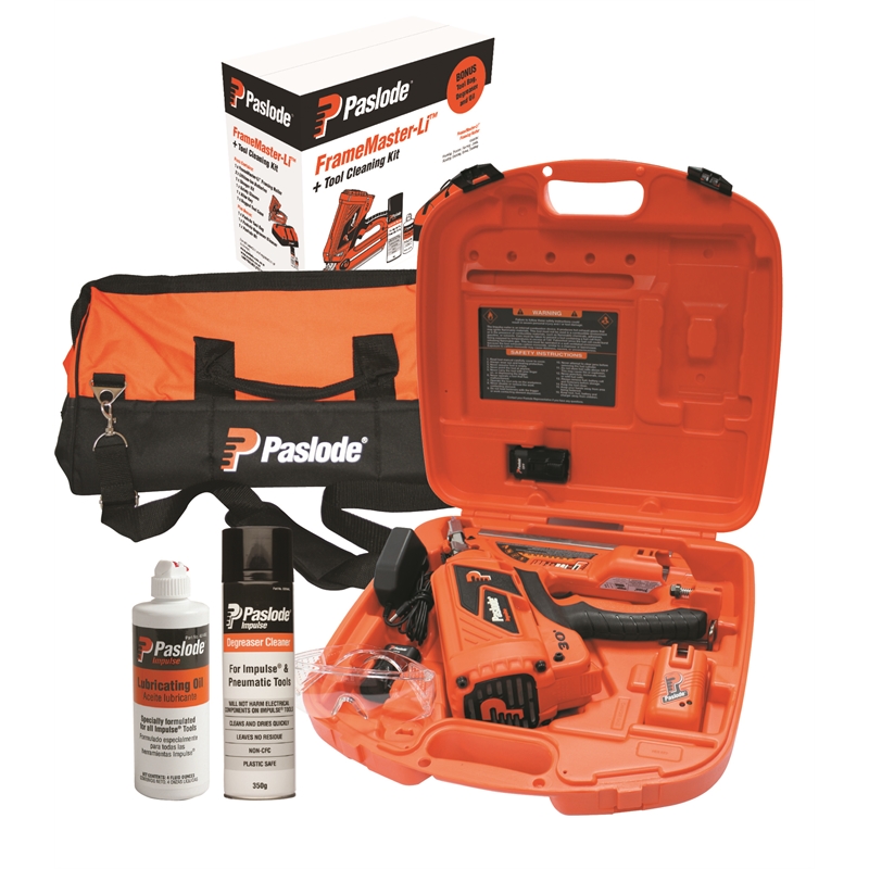 Paslode Impulse FramemasterLi Plus Tool Cleaning Kit Bunnings Warehouse