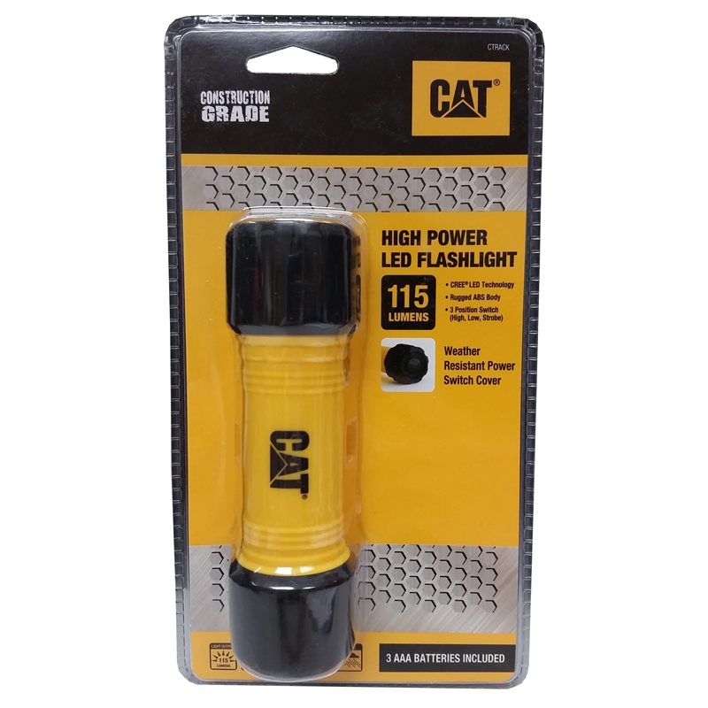CAT Torch Super Bright 115 Lumens Bunnings Warehouse