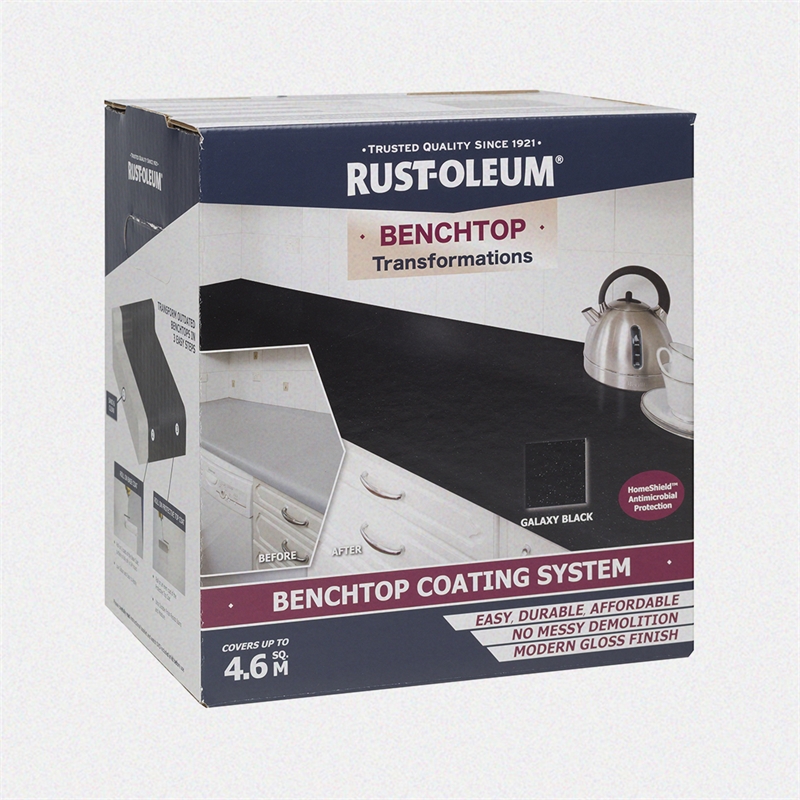 RustOleum Benchtop Transformation Kit Galaxy Black Bunnings Warehouse