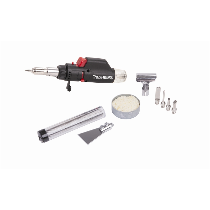 Tradeflame Micro Soldering Hot Air Kit 10in1 Bunnings Warehouse