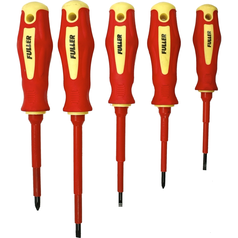 Fuller Pro Insulated Screwdriver Set 5pc Bunnings Warehouse